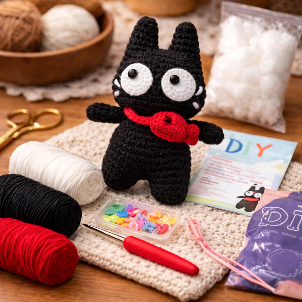 Kit Crochet Chat Noir